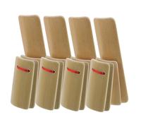 Yardwe 4piezas Allegro para Principiantes Kuaiban Tradicional Chino Instrumento Musical de Bambú Prácticas de Actuación Escénica Instrumentos Portátiles