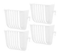 Yardwe 4piezas Comedero para Verduras Cesta Colgante para Frutas Porta Verduras para Pájaros para Jaulas de Loros Uso Interior y Exterior