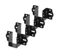 Yardwe 4piezas Soportes Metálicos para Rieles de Cama Herrajes Resistentes para Estructura Cama Hebillas de Bisagra Compatibles Accesorios Duraderos para Barandillas y Conexiones