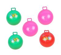 Yardwe 5 Piezas Bolas Inflables para Manija Balones Caricatura Educativos para Ejercicio Infantil
