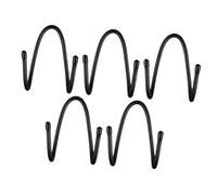 Yardwe 5 Piezas Soporte para Esterilla De Colgador De Pared para Esterilla De Yoga Soporte De Pared con Rodillo De Espuma Aptitud Física Manguera El Plastico