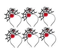 Yardwe 6 Diademas De Telaraña Para Disfraz De Halloween Diadema Para Vestido