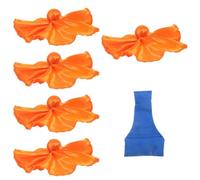 Yardwe 6 Piezas Conjunto Portátil de Banderas y Sacos de Frijoles para Fútbol, Material Oxford y Acero, Diseñado para Entrenamientos y Clases de Educación Física Escolar
