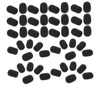 Yardwe 60piezas Fundas De Espuma Para Micrófono De Solapa Mini Paravientos De Alta Densidad Reducción De Ruido Para Micrófonos De Solapa