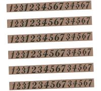 Yardwe 6hojas Pegatina De Etéreo Para Práctica De Principiantes De Pegatinas De Escalas y Notas Calcomanías Prácticas De Papel Para De Lengua