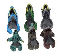 Yardwe 6piezas Dinosaurios Juguetes Anillos Animales Para Cuentos Anillos De Forma De Animal Para Fiestas De Cumpleaños Infantiles Premios