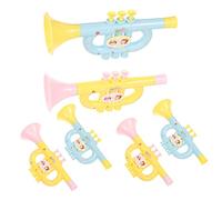 Yardwe 6piezas Juguete Musical De De Simulación Práctica Musicales Accesorio para Representaciones De Cumpleaños Fiestas Actividades Extraescolares Material Abs