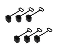 Yardwe 6piezas Protector Bucal Kazoo De Silicona Protectores Para Instrumento Funda Creativa y Decorativa Para Practicar y