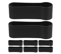 Yardwe 8 Fundas de sujeción para Bastones de Senderismo - Clip de Seguridad para muletas, Abrazadera de fijación para Bastones, Accesorios para Senderismo, Escalada, Camping y Uso Diario. 1 Pulgada