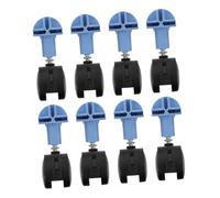 Yardwe 8 Piezas Accesorios de Ruedas Giratorias para Transportar Gatos Movimiento Silencioso y Estable para Limpieza y Reorganización del