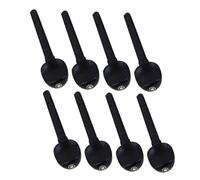 Yardwe 8 piezas Violin Pegs Replacement Ebony Professional Tuning Pegs For Violin Maintenance Wear Resistant String Accessories Compatible With Various Models Easy Installation Elegant