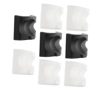 Yardwe 8piezas Base de Ocarina de Resina para Ocarinas Soporte para Instrumento Musical Accesorio para Exhibición y Protección Negro y