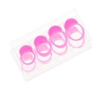 Yardwe 8piezas Protector De Dedos Para Baquetas Fundas De Silicona Dedos Del Tambor Caja Accesorios Para Tambor De Lengüeta De Acero Para Practicar Casa