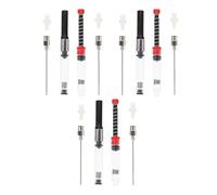 Yardwe Absorbedor de Tinta para Recarga para Pluma Estilográfica de Plástico y Acero Inoxidable, Fácil de Instalar y Uso Prolongado, Paquete de 6 Piezas