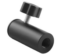 Yardwe Adaptador de gato recto Extensión para soporte de brazo extensión del soporte del brazo del micrófono hilo de micrófono adaptador de montaje de micrófono planchar Negro