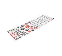 Yardwe Adhesivo De Pared De Altura Para Guardería Diseño De Aves Autoadhesivo Para Medir Crecimiento Infantil Para Habitación Necesidad De Clavos Fácil De Aplicar y Quitar