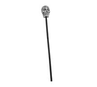 Yardwe Adorno De Bastón De Calavera Accesorios De Decoración De Bastón De Halloween Bastón Gótico Accesorio Decorativo Realista para Cosplay para Juego De rol Bastones De