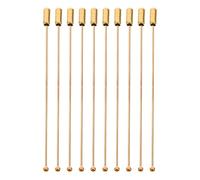 Yardwe Alfileres de Acero Inoxidable Tope para Manualidades y Joyería, 10 Piezas, Ideales para Broches y Bufandas en Proyectos Artesanales