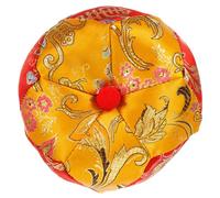 Yardwe Almohadilla Diseño Creativo Cojín para Cuenco de Sonido Budista de Tela Ligera y Portátil para Cuenco Tibetano Adecuado para Meditación y Yoga