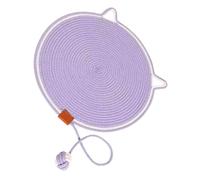 Yardwe Almohadilla Rascadora para Gatos Multifuncional Tapete Antideslizante para de Uñas y Descanso Alfombra Rascadora para Sofá y Accesorio para Gatitos Color Pequeño