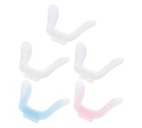 Yardwe Almohadillas Nasales Antideslizantes para Gafas, 5 Piezas de Silicona, Diseño Integrado en Color, Repuestos Cómodos para Uso Diario y Actividades Variadas