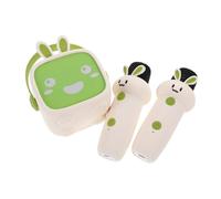 Yardwe Altavoz Inalámbrico Portátil para Karaoke en Fiestas y Hogar con Micrófono para Cantar y Contar Historias Antes de Dormir Minialtavoz para Niños