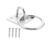 Yardwe Anillo De Amarre Bloque De Montaje para Caballos Anillas De Enganche Suministros para Establos