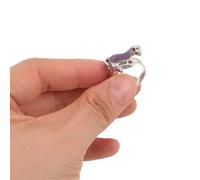 Yardwe Anillos Ajustables Que Cambian de Color por Temperatura 8 Piezas Diseño de Animales Joyería Mujeres Accesorios para Fiestas y Regalos Festivos