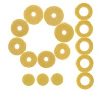 Yardwe Arandela De Fieltro Para Flauta Almohadillas De Boca Junta De Llave Reparación Fácil Instalación