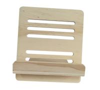 Yardwe Atril de Partituras de Escritorio Plegable y Portátil, Soporte Ajustable para Partituras Musicales, Estante Ligero de Madera para Música en Casa y Estudio