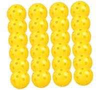 Yardwe Balones Perforadas para Entrenamiento 24 Piezas Plástico Resistente Alta Visibilidad Práctica Interiores para Golfistas