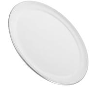 Yardwe Bandeja para Pizza de Horno, Bandeja de Pizza para Horno, Acero Inoxidable, Plata, 23cm, Grande, Resistente a Altas Temperaturas, para Fiestas y Verduras Asadas