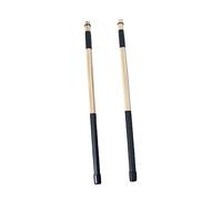 Yardwe Baquetas De Bambú Para Jazz y Música Folk Negras Para Tocador De Cepillo De De Jazz