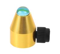 Yardwe Bases para Diapasón Aplicables de Metal con Base Redonda de Cristal de Jade Azul Lago, Piezas de Reparación para Soporte de Diapasón, Accesorios para Instrumentos Musicales y Spa