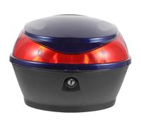 Yardwe Baúl Moto Grande con Cerradura de Seguridad Maletín Viaje Motos para Casco y Equipaje para Scooter Instalación Sencilla y Resistente para Almacenamiento Trasero