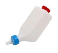 Yardwe Biberón para Alimentación de Corderos y Cabras Botella de Lactancia Ergonómica para Leche de Lechones de Usar