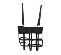 Yardwe Bolsa Ajustable para Ventilador y Comedero Lento para Caballos Soporte Resistente para Ventilador de Caja Bolsa Colgante para Establos y Graneros Doble Función de Alimentación y
