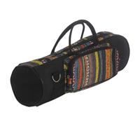 Yardwe bolsa de almacenamiento de instrumentos musicales caso bolsa de almacenamiento para trompeta pequeño bolsa de hombro con forma de trompeta bolsa de trompeta de tela oxford