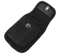 Yardwe Bolsa de nailon negra para cinturón, para guantes, para uso policial, organizador de herramientas multiusos, bolsillo compacto para papelería, para senderismo y cintura.