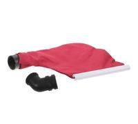 Yardwe Bolsa Recolectora de Polvo Colección de Polvo Resistente Nylon y Abs y Protección Ocular para Lijadora de Banda con Codo para Carpintería