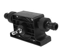Yardwe Bomba de taladro eléctrica para gasolina, bomba de transferencia de fluidos autocebante, plástico y metal, diseño compacto, uso móvil
