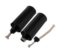 Yardwe Bote de para Antorcha de 2 Piezas Recargables para Exteriores Diseño de Bambú Tanque de Decorativo