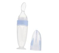 Yardwe Botella Exprimible de para Papilla de Alimentador y Antideslizante Diseño Práctico para Aprendizaje y Alimentación Fácil