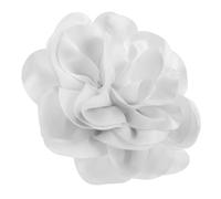 Yardwe Broche de Banquete Floral Grande de Diseño de Flor de Tela para Decoración de Bodas Prendedor de Flor de Tela para Vestidos y Abrigos