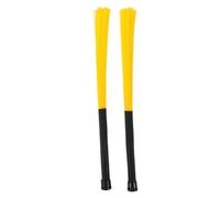 Yardwe Brush Drumsticks Nylon Jazz Drum Brushes Durable Lightweight Percussion Accessories For Acoustic Snare Cajon Travel Friendly For Musicians