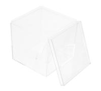 Yardwe Caja Caja De Presentación Duro Mostrar Titulares con Guitarra Selecciones Caso Múltiple Pequeño Estuche Soporte Púas De Ukelele Transparente Acrílico