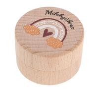 Yardwe Caja de Madera para Dientes de Leche Caja de Recuerdos Soporte para Clasificar Dientes Perdidos, Adecuado para Niños y Niñas en Baby Shower o Decoración Infantil