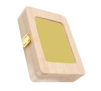 Yardwe Caja De Madera Para Guardar Dientes De Leche Caja De Recuerdo Para Bebés y Niñas Contenedor Para Dientes De Leche Para Guardar Recuerdos De