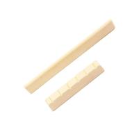 Yardwe Cejuela y Puente de Guitarra Clásica en Plástico Beige, Fácil de Cortar y Mejora el Sonido, Accesorio Adecuado para Guitarra Acústica y Clásica Varios estilos