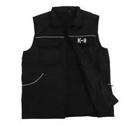 Yardwe Chaleco de Adiestrador de Perros para Mujer XL, Tejido Resistente a Arañazos de Nailon, Chaleco de Entrenamiento Anillos para Herramientas, Ropa Protectora para Paseos